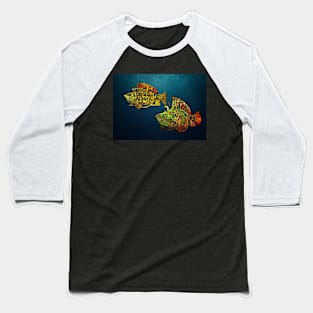 Steampunk Fish #3 Baseball T-Shirt